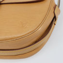 LOUIS VUITTON Epi Jeune Fille MM Shoulder Bag Beige M52156 LV Auth ka2069-14