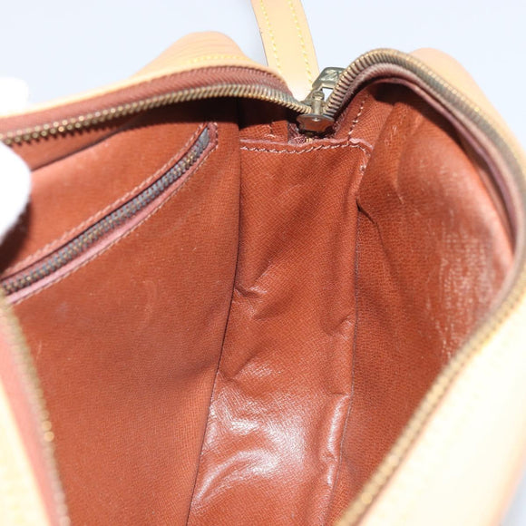 LOUIS VUITTON Epi Jeune Fille MM Shoulder Bag Beige M52156 LV Auth ka2069
