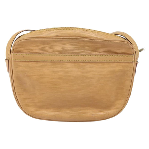 LOUIS VUITTON Epi Jeune Fille MM Shoulder Bag Beige M52156 LV Auth ka2069