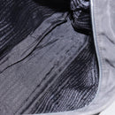 PRADA Chain Hand Bag Nylon Black Silver Auth ka207-16