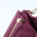 LOUIS VUITTON Monogram Vernis Rossmore PM Tasche Rouge Fauviste M91547 LV Auth ka2074-21