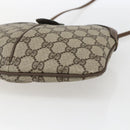 GUCCI GG Supreme Web Sherry Line Bag PVC Beige Gold 904 02 047 Auth ka2077-10