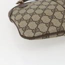 GUCCI GG Supreme Web Sherry Line Bag PVC Beige Gold 904 02 047 Auth ka2077-13