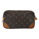 LOUIS VUITTON Monogram Marly Dragonne PM Clutch Bag M51827 LV Auth ka2078-3