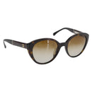 CHANEL Sunglasses plastic Brown CC Auth ka2081-1