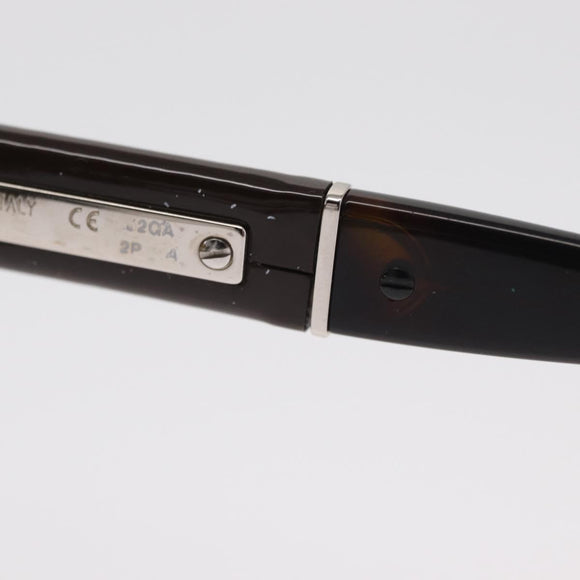 CHANEL Sunglasses plastic Brown CC Auth ka2081