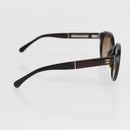 CHANEL Sunglasses plastic Brown CC Auth ka2081-6