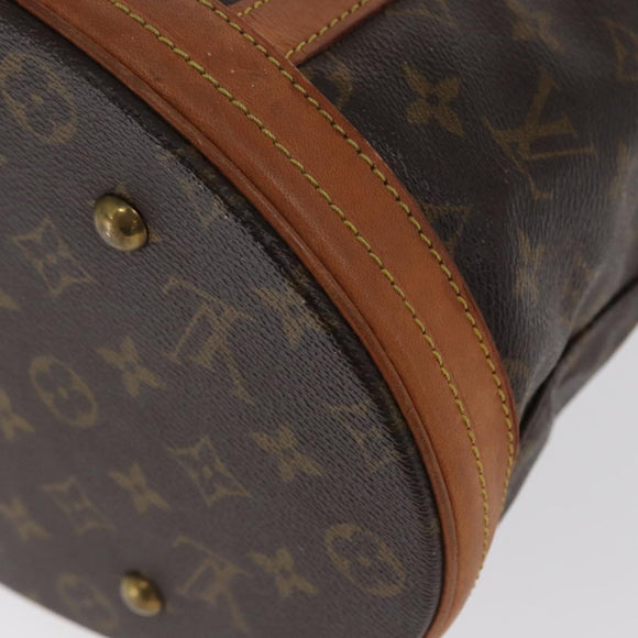 LOUIS VUITTON Monogram Bucket GM Shoulder Bag M42236 LV Auth ka2090