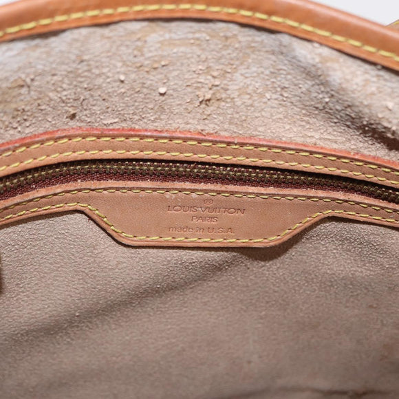 LOUIS VUITTON Monogram Bucket GM Shoulder Bag M42236 LV Auth ka2090
