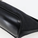 GUCCI GG Canvas Accessory Pouch Black Silver 039 1103 Auth ka2097-12