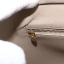 LOUIS VUITTON Monogram Vernis Houston Hand Bag Beige M91004 LV Auth ka2099-18