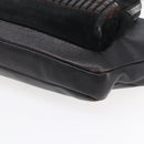 Salvatore Ferragamo Shoulder Bag Leather 2 Set Black Auth ka210-15