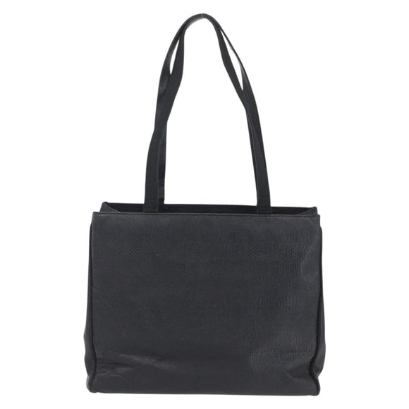 Salvatore Ferragamo Shoulder Bag Leather 2 Set Black Auth ka210