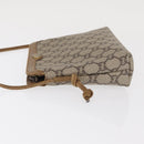 GUCCI GG Plus Supreme Shoulder Bag PVC Beige Gold Auth ka2102-4