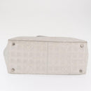 CHANEL New Travel Line Tote Bag Nylon Silver CC Auth ka2106-6