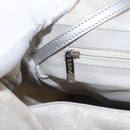CHANEL New Travel Line Tote Bag Nylon Silver CC Auth ka2106-20