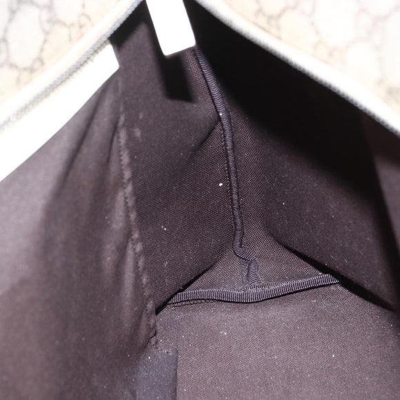 GUCCI GG Supreme Tote Bag PVC Beige 211137 Auth ka2107