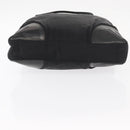 PRADA Tote Bag Nylon Leather Black Silver Auth ka211-5