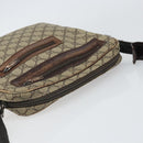 GUCCI GG Supreme Shoulder Bag PVC Leather Beige 92551 Auth ka2120-6