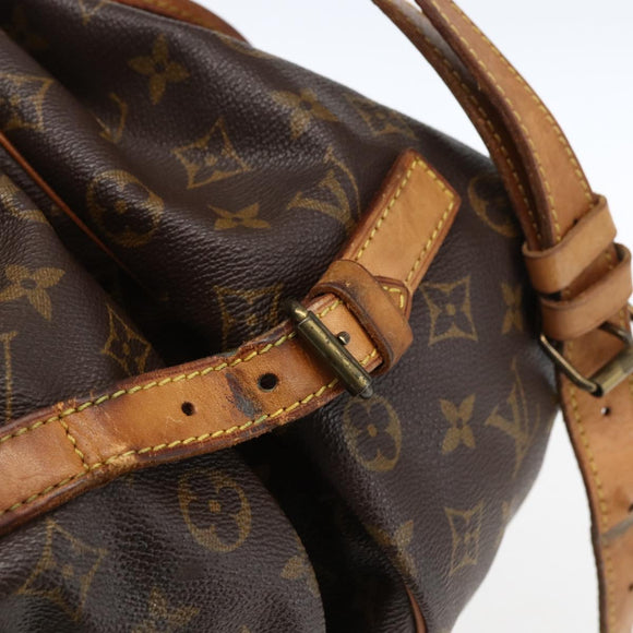 LOUIS VUITTON Monogram Saumur 35 Shoulder Bag M42254 LV Auth ka2121