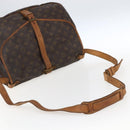 LOUIS VUITTON Monogram Saumur 35 Shoulder Bag M42254 LV Auth ka2121-7