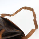 LOUIS VUITTON Monogram Saumur 35 Shoulder Bag M42254 LV Auth ka2121-8