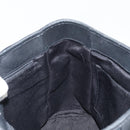 Salvatore Ferragamo Gancini Tote Bag Canvas Navy Silver Auth ka2126-17