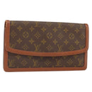 LOUIS VUITTON Monogram Pochette Dam GM Clutch Bag M51810 LV Auth ka2134-1