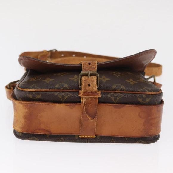 LOUIS VUITTON Monogram Cartouchiere MM Shoulder Bag M51253 LV Auth ka2138