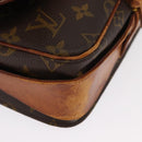 LOUIS VUITTON Monogram Cartouchiere MM Shoulder Bag M51253 LV Auth ka2138-14
