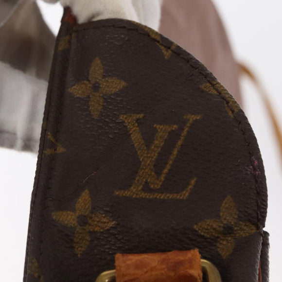 LOUIS VUITTON Monogram Cartouchiere MM Shoulder Bag M51253 LV Auth ka2138