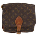 LOUIS VUITTON Monogram Cartouchiere MM Shoulder Bag M51253 LV Auth ka2138-13