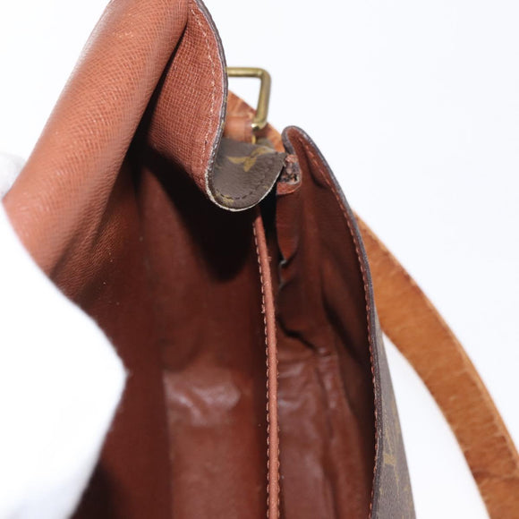 LOUIS VUITTON Monogram Cartouchiere MM Shoulder Bag M51253 LV Auth ka2138