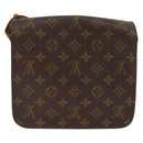 LOUIS VUITTON Monogram Cartouchiere MM Shoulder Bag M51253 LV Auth ka2138-2