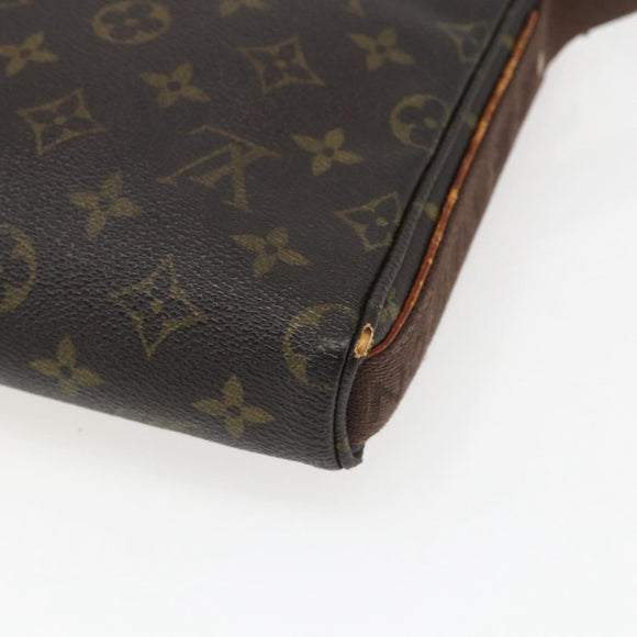 LOUIS VUITTON Monogram Trotteur Bobour Shoulder Bag M97037 LV Auth ka2141