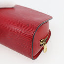 LOUIS VUITTON Epi Dauphine PM Pouch Castilian Red M48447 LV Auth ka2148-15