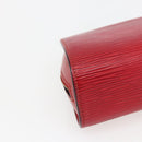 LOUIS VUITTON Epi Dauphine PM Pouch Castilian Red M48447 LV Auth ka2148-16