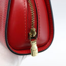 LOUIS VUITTON Epi Dauphine PM Pouch Castilian Red M48447 LV Auth ka2148-8