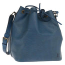 LOUIS VUITTON Epi Petit Noe Shoulder Bag Blue M44105 LV Auth ka2153-1
