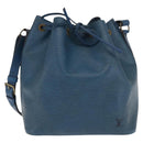 LOUIS VUITTON Epi Petit Noe Shoulder Bag Blue M44105 LV Auth ka2153-13