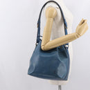LOUIS VUITTON Epi Petit Noe Shoulder Bag Blue M44105 LV Auth ka2153-20