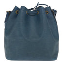 LOUIS VUITTON Epi Petit Noe Shoulder Bag Blue M44105 LV Auth ka2153-2