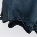 LOUIS VUITTON Epi Petit Noe Shoulder Bag Blue M44105 LV Auth ka2153-6
