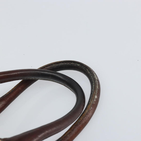 FENDI Zucchino Canvas Hand Bag Beige Gold Auth ka2154