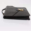 LOUIS VUITTON Epi Porte Documents Bandouliere Briefcase Black M54462 Auth ka2157-4