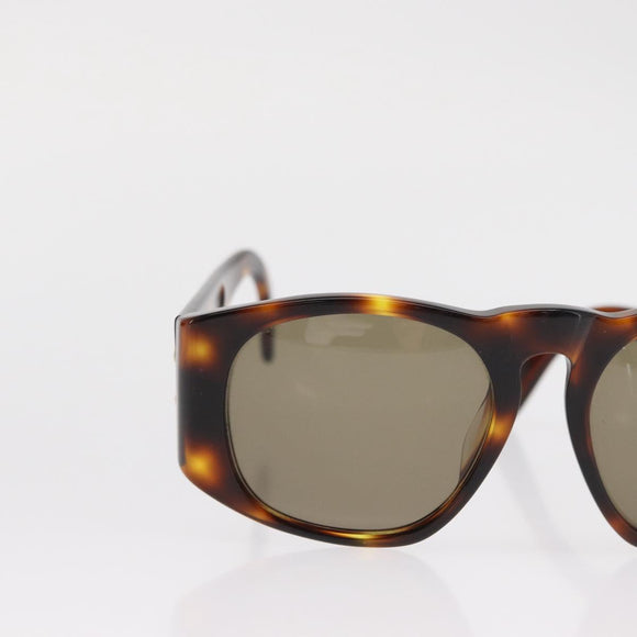 CHANEL Sunglasses plastic Brown CC Auth ka2158