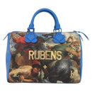 LOUIS VUITTON Masters Collection RUBENS Speedy 30 Bag Blue M43305 Auth ka215SM-13
