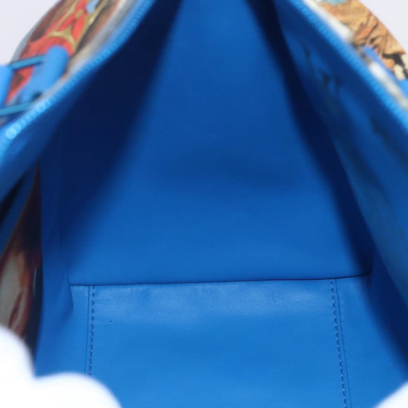 LOUIS VUITTON Masters Collection RUBENS Speedy 30 Bag Blue M43305 Auth ka215SM