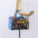 LOUIS VUITTON Masters Collection RUBENS Speedy 30 Bag Blue M43305 Auth ka215SM-28