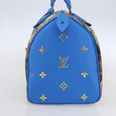 LOUIS VUITTON Masters Collection RUBENS Speedy 30 Bag Blue M43305 Auth ka215SM-4